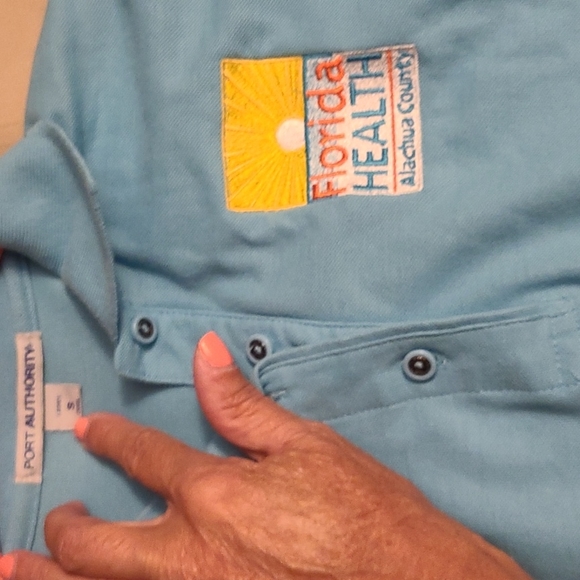 Port Authority Ladies Small Collared Shorts - Picture 5 of 8